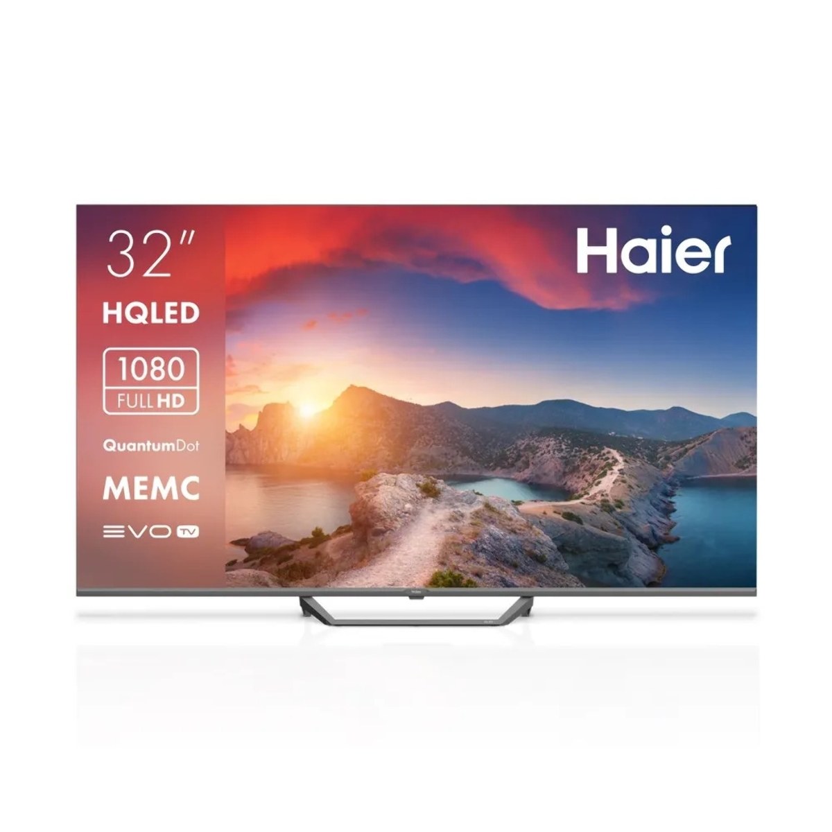 Телевизор Haier 32" DH1U6MD04RU S2 PRO серый LED FHD 60Hz Smart TV 1GB/16GB