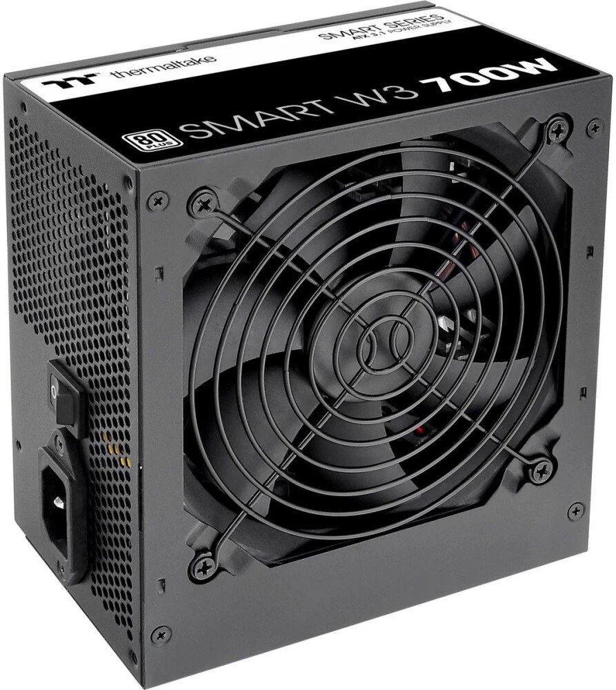 Блок питания Thermaltake Smart W3 700W, ATX 3.1, APFC, 12cm Fan, 80+, Retail