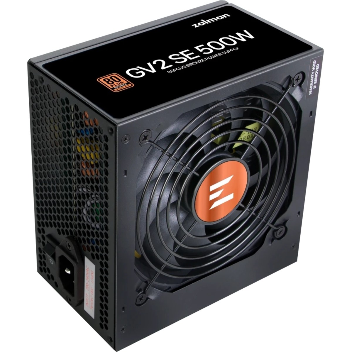 Блок питания Zalman ZM500-GV2SE, 500Вт, 80 PLUS Bronze, 120мм, черный