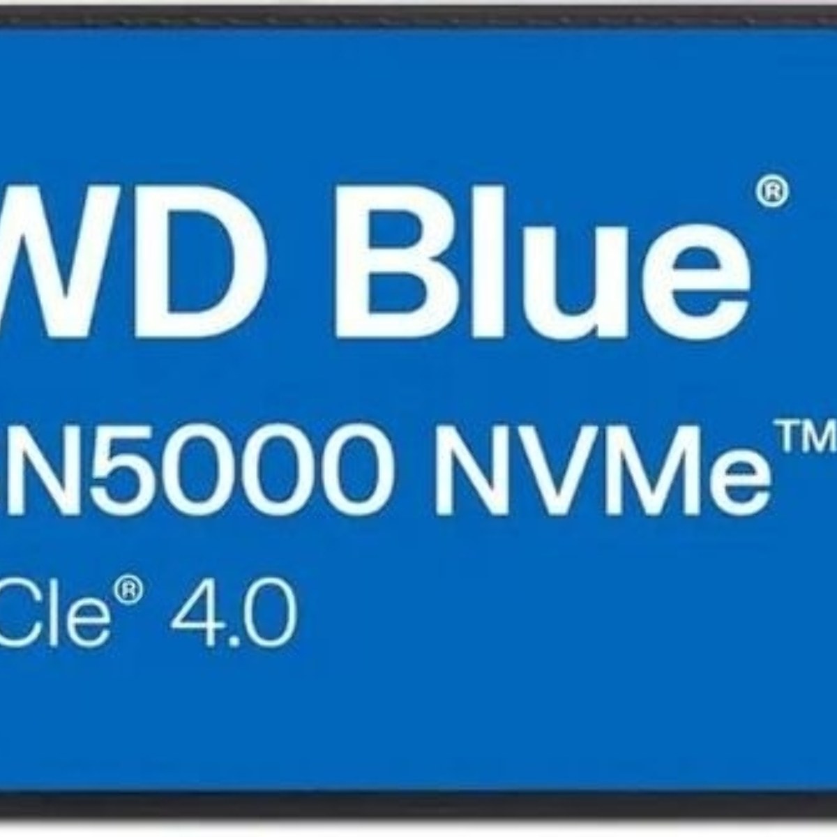 Накопитель SSD WD Blue SN5000, 500Gb, PCIe 4.0 x4, M.2 2280, NVMe, R/W 5000/4000
