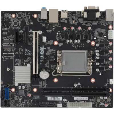 Материнская плата iRU H610M-VHD/D4M.2, LGA1700, Intel H610, 2xDDR4, 4xSATA, 1xM.2, 1xPCIe 2.0 x16, DisplayPort, HDMI, D-Sub, 1x1Gb LAN, 3x3.5 мм, 5.1, microATX