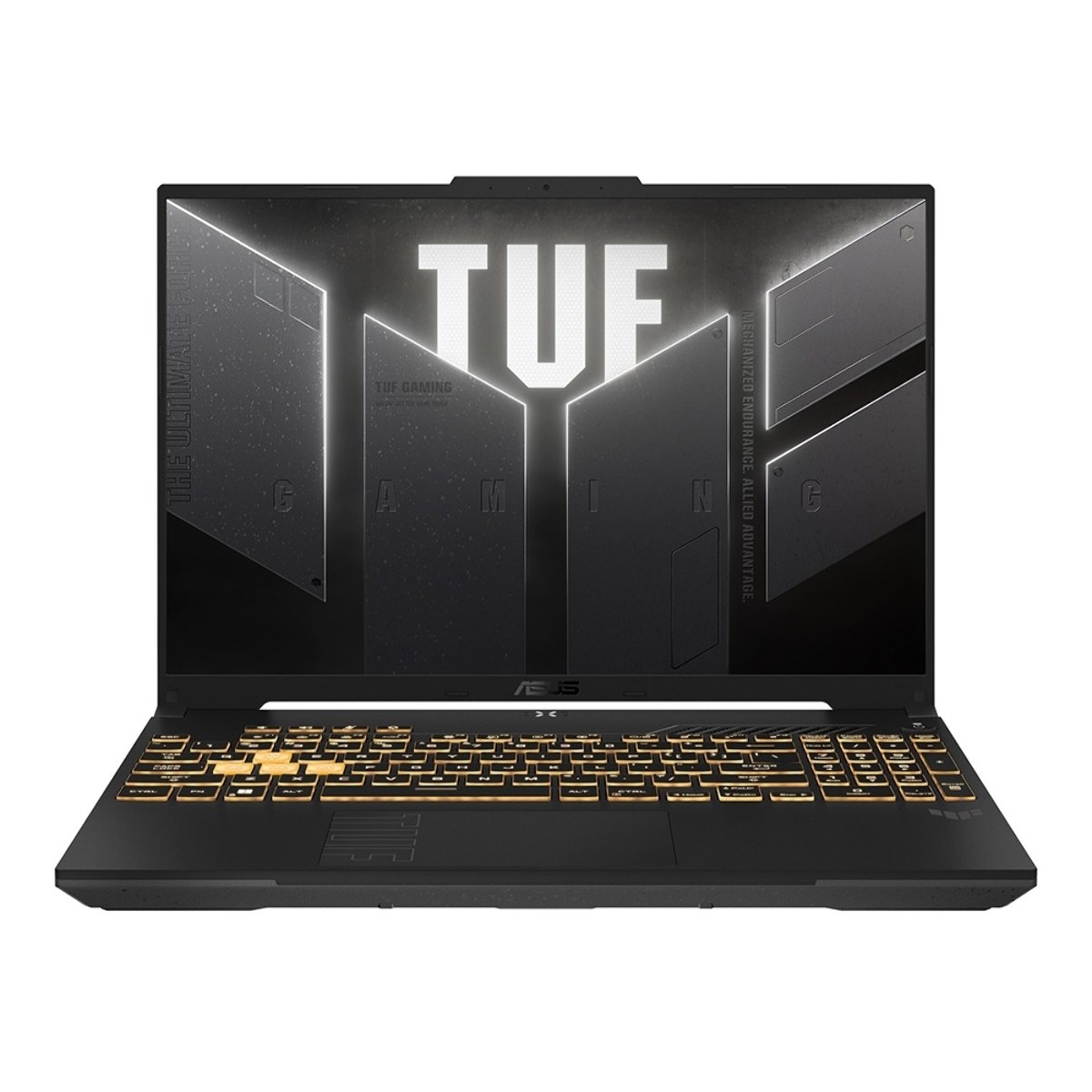Ноутбук ASUS TUF F16 FX607VU-RL061 серый 90NR0N06-M002T0 16" (1920x1200 (матовый, 144Hz) IPS)/Intel Core 5 210H(2.2Ghz)/16384Mb/512PCISSDGb/noDVD/Ext:nVidia GeForce RTX 4050(6144Mb)/Cam/BT/WiFi/56WHr/war 1y/2.2kg/DOS