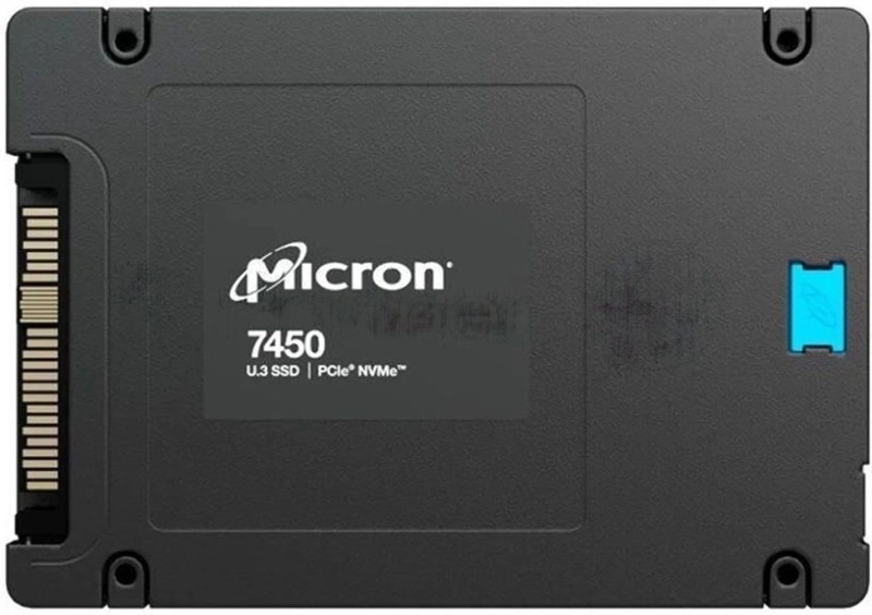 Накопитель SSD Crucial PCIe 4.0 x4 3.84TB MTFDKCB3T8TFR-1BC1ZABYY Micron 7450 Pro 2.5" 1 DWPD