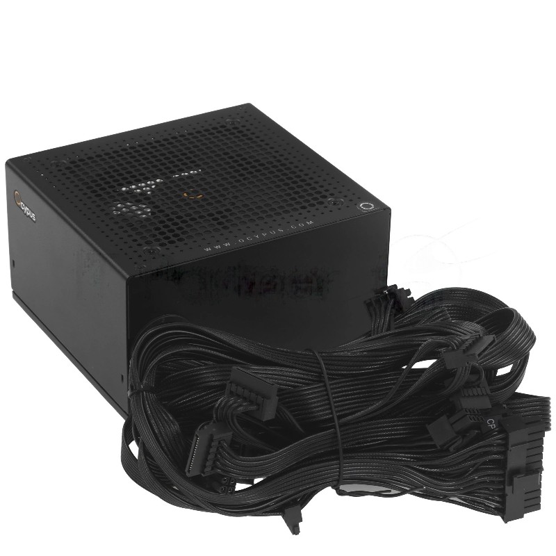 Блок питания 650W Ocypus Delta P650 (ATX, 80 PLUS Bronze, APFC, 20+4 pin, 120мм fan, PCI-E 6+2Px3, 8xSATA) (Delta-P650-B1FDBK024X-EU)