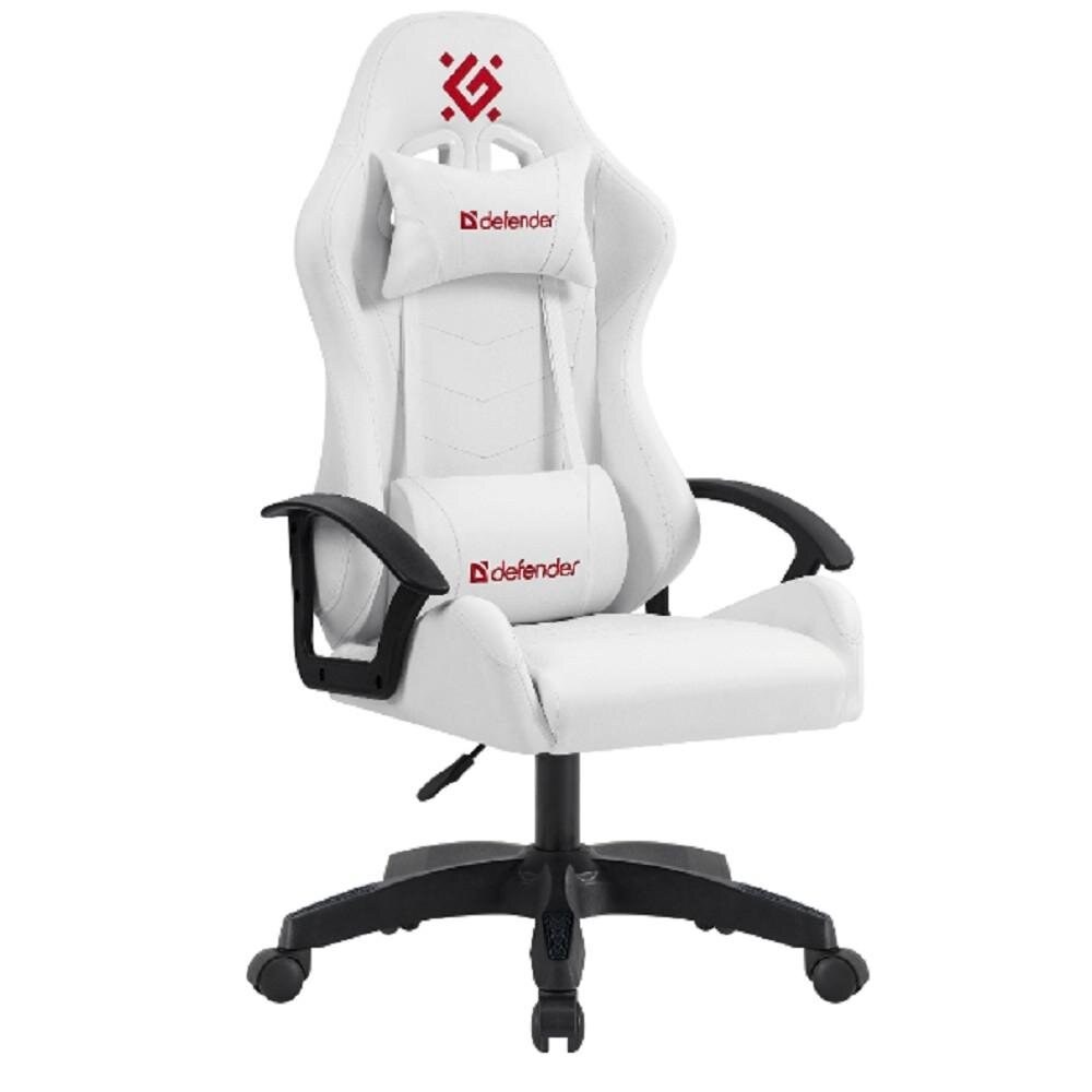 Кресло игровое Defender Lion белый, класс 2, PU