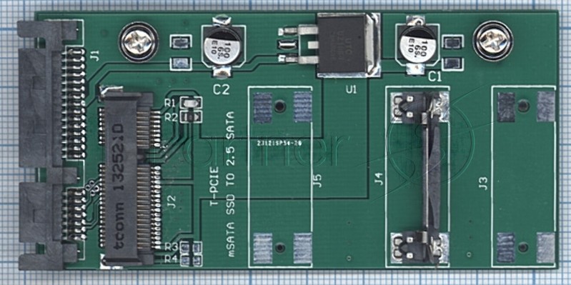 Переходник SSD на 2.5 SATA mini PCI-E