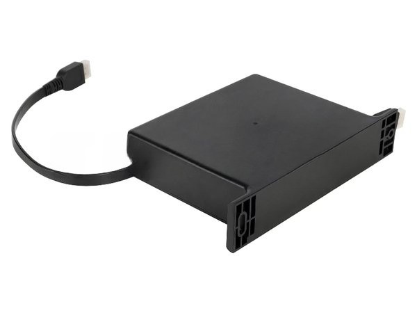 Кабельный ретрактор Wize Pro WRTS-HDMI120-RT HDMI, для установки в архитектурный лючок серии WRTS, кабель HDMI 2.0,4K60Гц, 120Гц, выдвижение 120 см. Занимает 2 места в лючке (2 места)