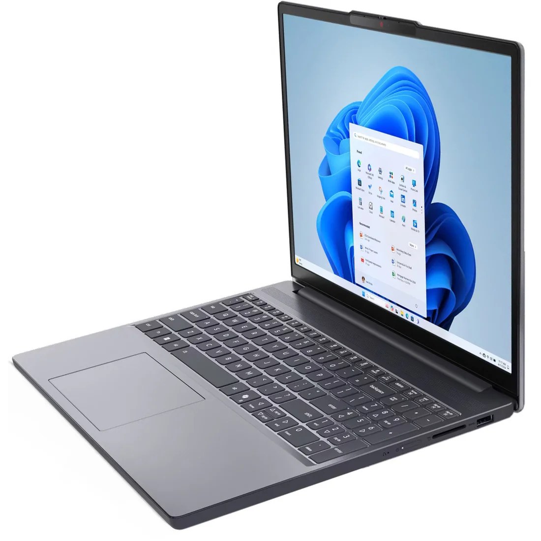 Ноутбук LENOVO IdeaPad Slim 3 15AHP10/15.3"/IPS/AMD Ryzen 5 8540U/16Gb/512Gb SSD/AMD Radeon 740M/noOS/серый/1.63kg