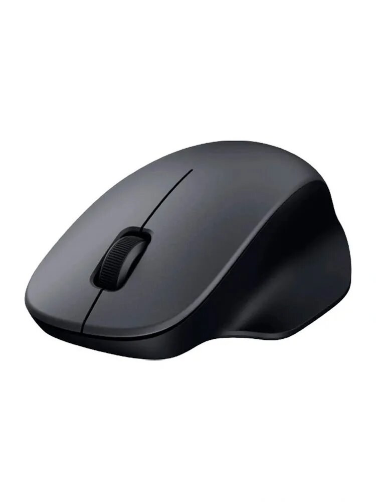 Мышь беспроводная Xiaomi Wireless Mouse Comfort Edition черный, 1200 dpi, радиоканал, USB, кнопки - 3