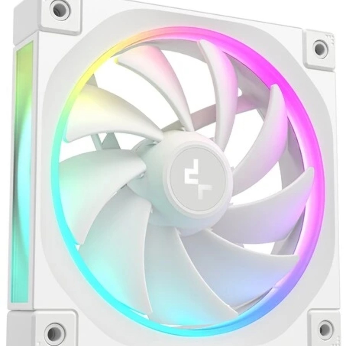 Вентилятор для корпуса Deepcool FL12 WH белый, 120 мм, 2150 об/мин, 32 дБ, 4 pin