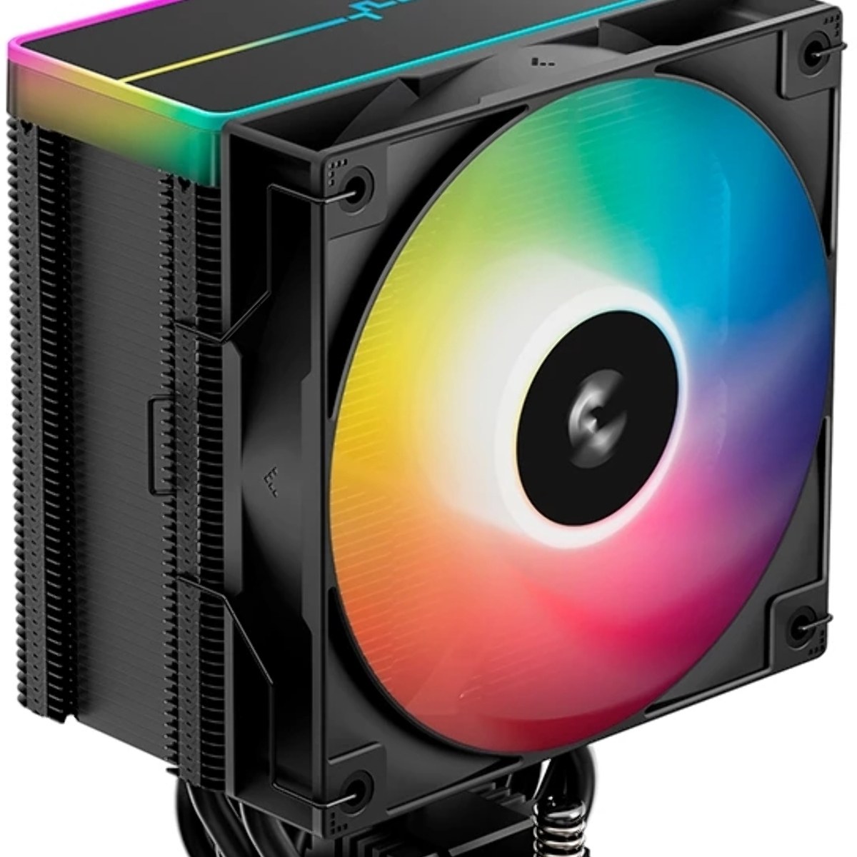 Кулер для процессора DEEPCOOL AG500 BK ARGb V2 черный 120мм алюминий+медь 1900rpm 29.4db 40pin 240W 160мм
