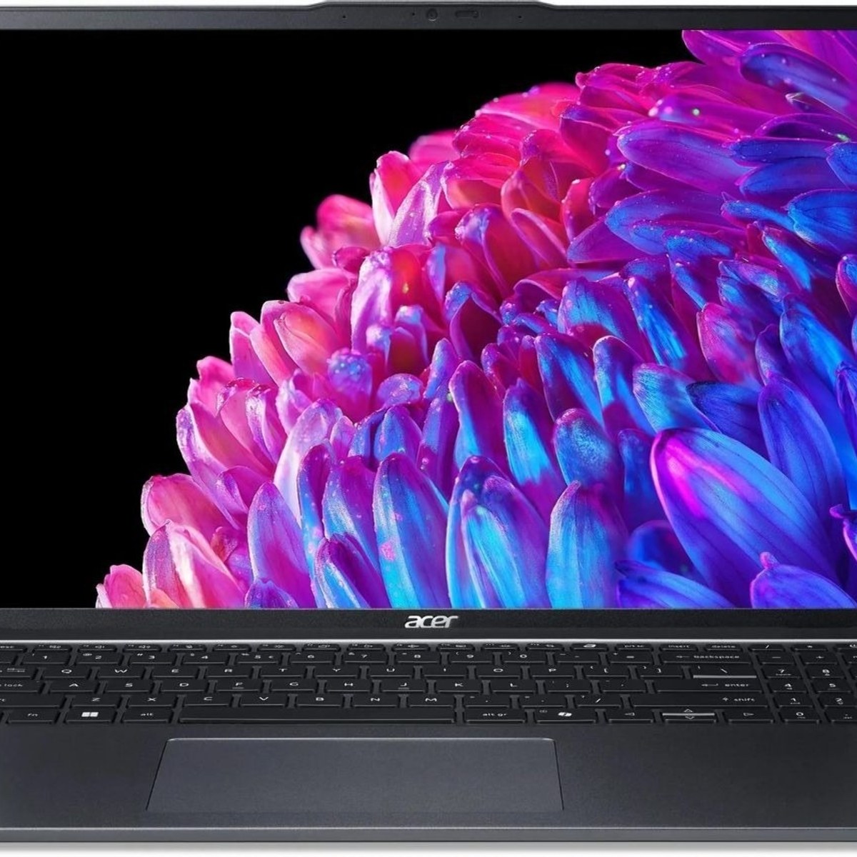 Ноутбук Acer Swift Go 16 SFG16-72-787A 16" IPS Intel Core Ultra 7 155H 32Gb SSD 1024Gb Intel Arc Win11Home серый 1.6 кг