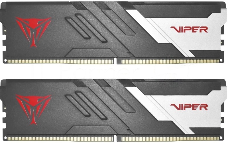 Оперативная память Patriot Viper Venom, DDR5, 64Gb (2x32 Gb), 6000 MHz, CL30, DIMM, радиатор, черный