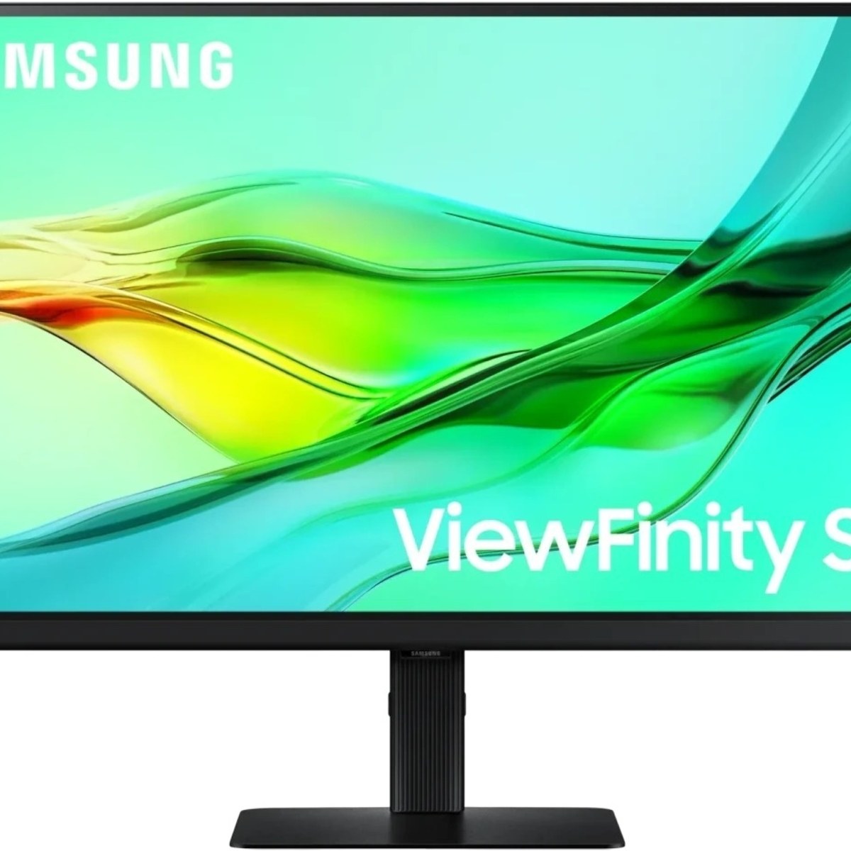 Монитор 24" Samsung ViewFinity S6 S24D604UAU IPS 2560x1440, 100 Гц, 5 мс, 16:9, 350 кд/м², HDMI 2.0, DP 1.4, USB-C, Ethernet, 3.5 Jack, USB Hub, HDR10, PIP, черный
