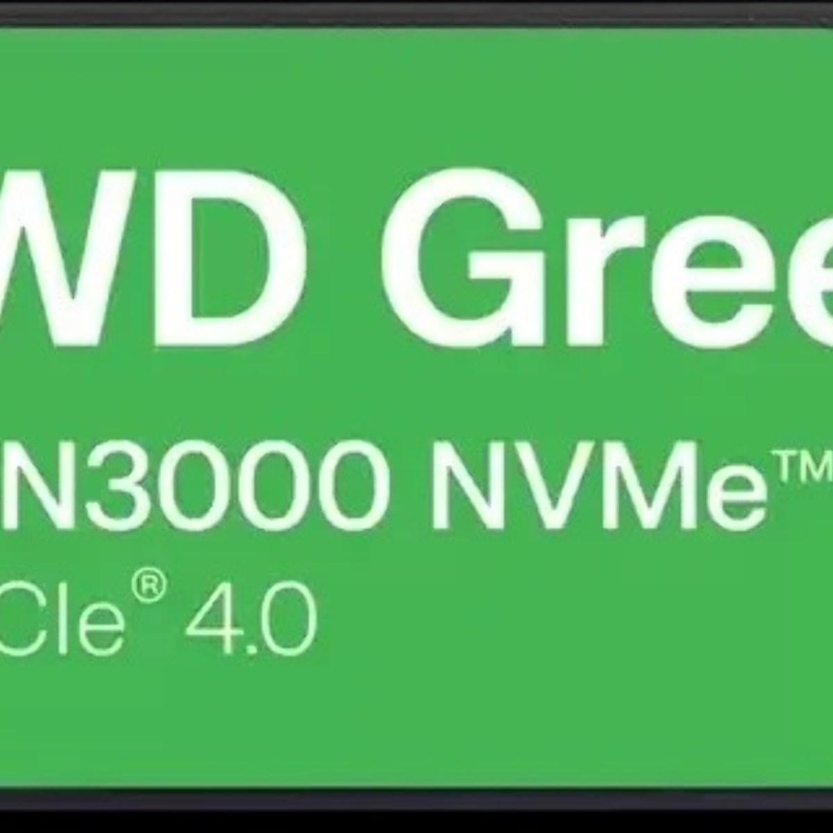 Накопитель SSD Western Digital WD Green SN3000, 1Tb M.2 2280, PCI-E 3x4, R/W - 5000/4200 MB/s