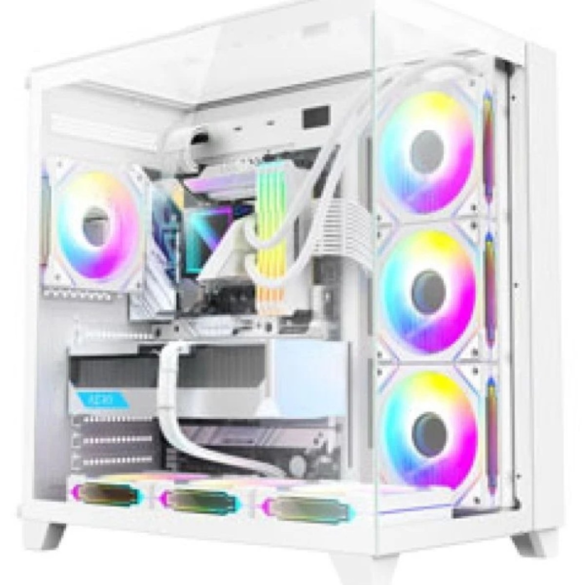 Компьютерный корпус ALSEYE Vision Ultra W (4 fans)
