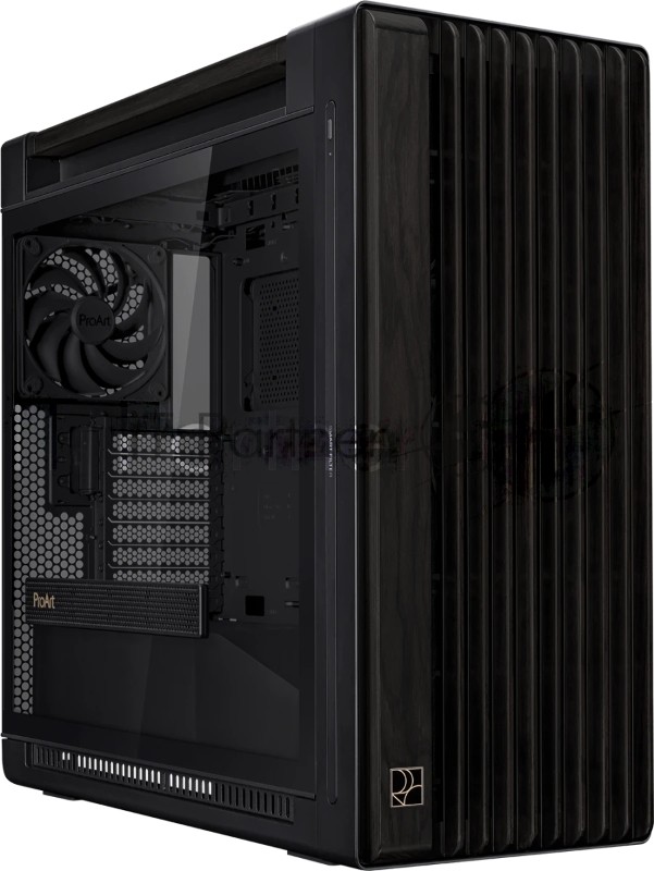 Компьютерный корпус ASUS PROART PA602 WOOD TG PWM черный
