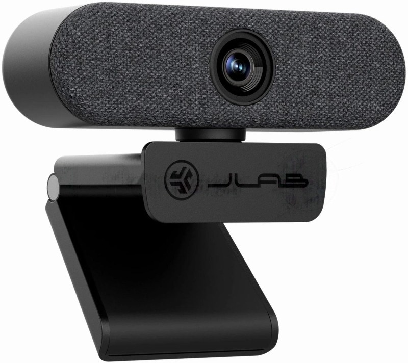 Веб-камера JLab Epic 2560x1440, 30 кадр/с, USB Type-A, микрофон (2 шт), автоматическая фокусировка, автоосвещение, универсальное крепление