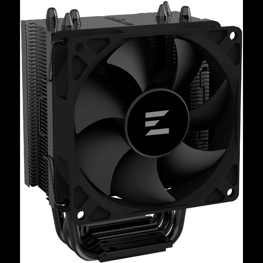 Кулер ZALMAN CNPS4X BLACK V2, 92мм FAN, 3 HEAT PIPES, 4-PIN PWM, 800-2000 RPM, 29DBA, HYDRO BEARING, LGA1851/1700, AM5/AM4, screw type installation