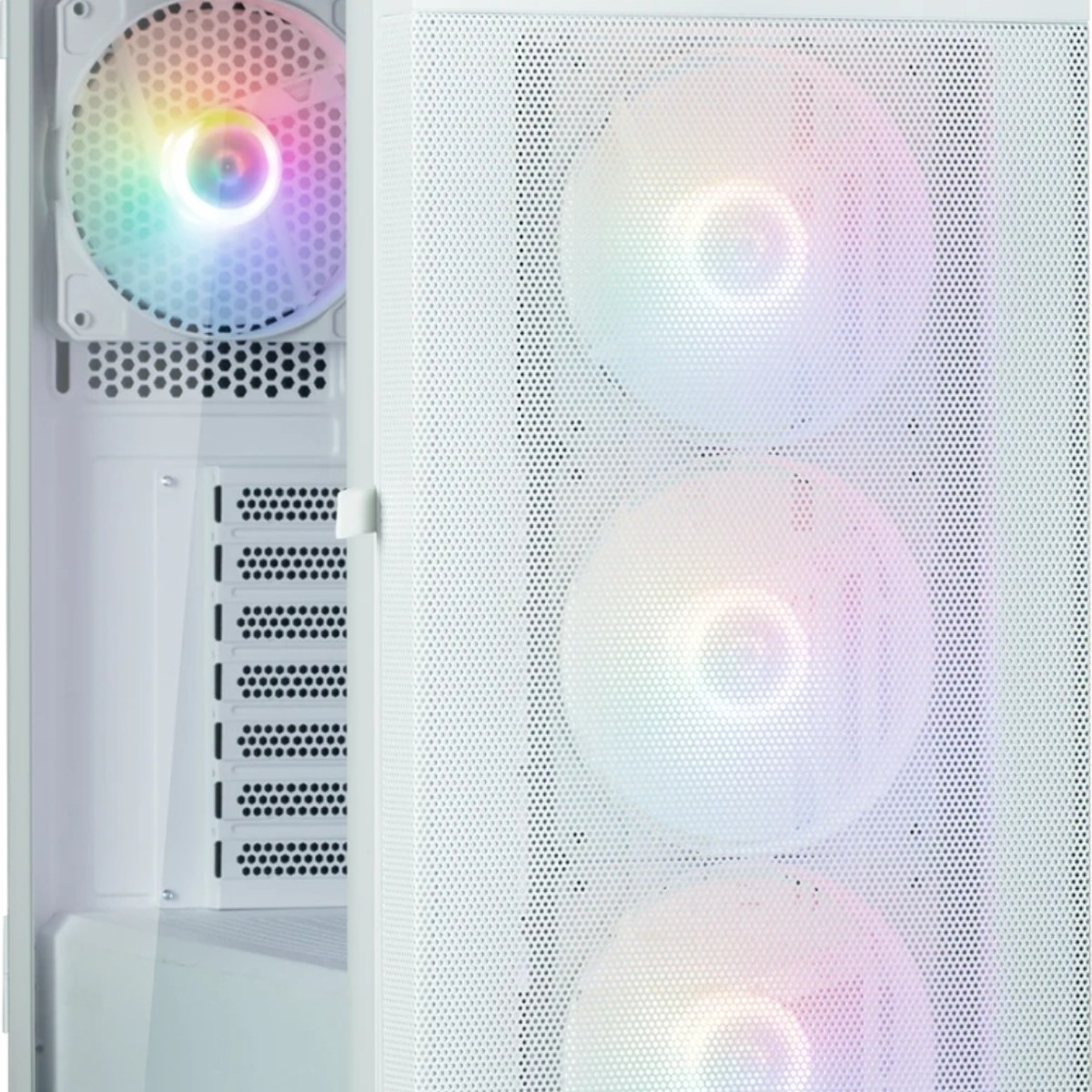 Компьютерный корпус ZALMAN S5 NEO, ATX, белый, WINDOW, 2xCOMBO (3.5" or 2.5"), 4x2.5", 1xUSB 2.0, 1xUSB3.1, FRONT 3x120мм FRGb, REAR 1x120мм FRGb