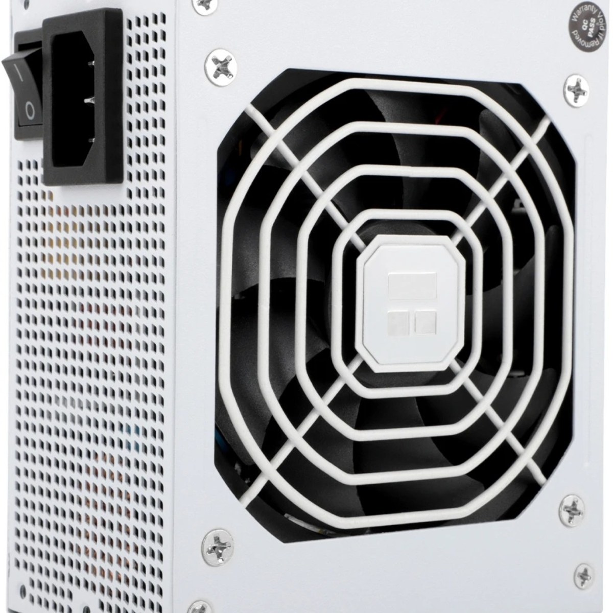 Блок питания Thermalright, 850W 80+ Gold (SFX, 3.1, PCIe 5.1, Full modular, 1x24(20+4)pin, 1xCPU 8(4+4)pin, 2xPCIe*2 8(6+2)pin, 1x12VHPWR PCIe 5.1 12+4pin 600мм, 3xSATA3, 3xMOLEX4pin, Active, 92x92mm, 100x125x64mm, APFC, OPP, OVP, OTP, OCP, SCP, UVP, white)