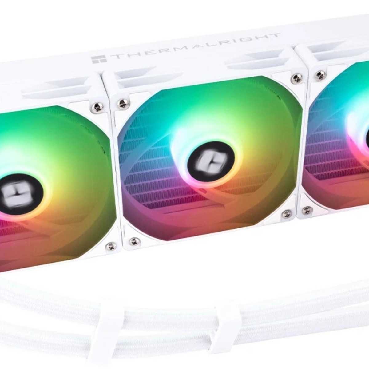 Система жидкостного охлаждения Thermalright Frozen Horizon 360 V2 Soc-AM5/AM4/1200/1700/1851 белый 4-pin 29.5dB Al Ret (F-HORIZON-360-WH-V2)