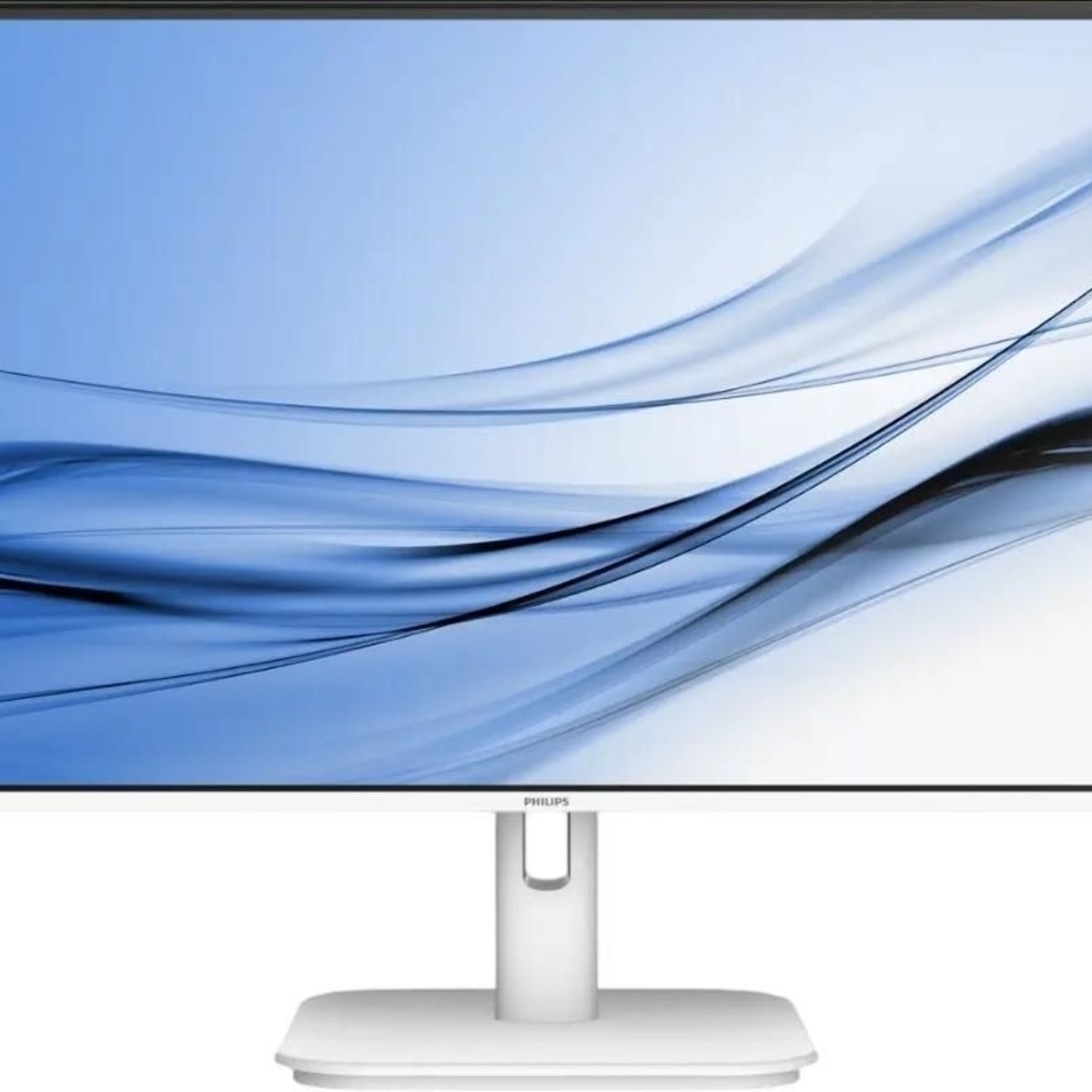 Монитор 27" Philips 27E1N1200AW IPS 1920x1080, 100 Гц, 4 мс, 16:9, 300 кд/м², HDMI 1.4, DP 1.2, VGA, 3.5 мм, динамики (2x2 Вт), Adaptive-Sync, белый