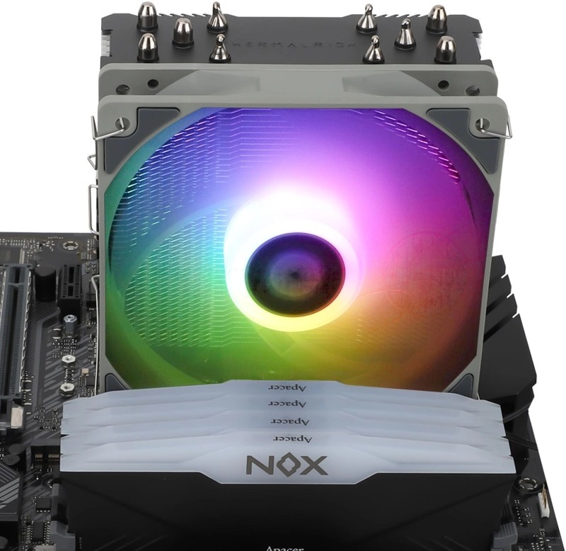 Устройство охлаждения(кулер) Thermalright Assassin King 120 SE ARGb серебристый 120мм алюминий+медь 1550rpm 25.6db 4-pin 148мм