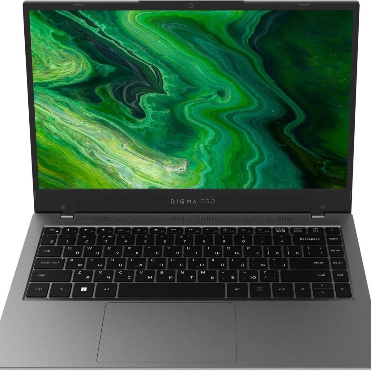 Ноутбук Digma Pro Fortis M Core i5 1334U 16Gb SSD 512Gb Intel Iris Xe graphics 14.1" IPS FHD (1920x1080) Windows 11 Pro grey WiFi BT Cam 4000mAh (DN14P5-ADXW04)