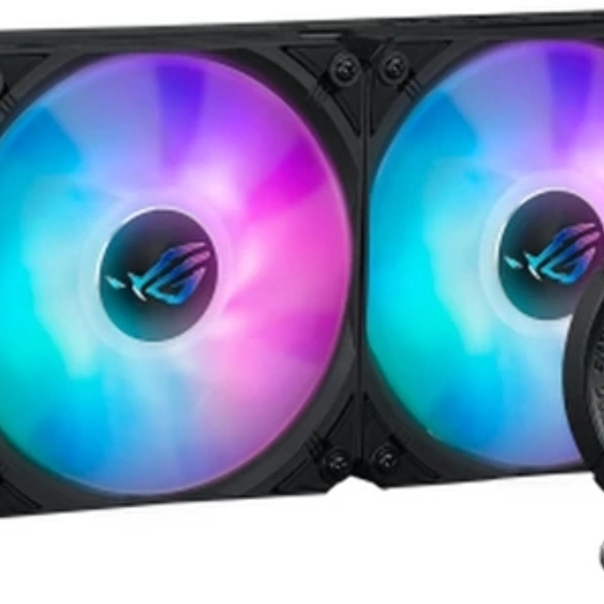 Система жидкостного охлаждения ASUS ROG STRIX LC III 360 ARGb LCD 90RC00W1-M0UAY0 черный 120мм алюминий+медь 2200rpm 36db 4-pin