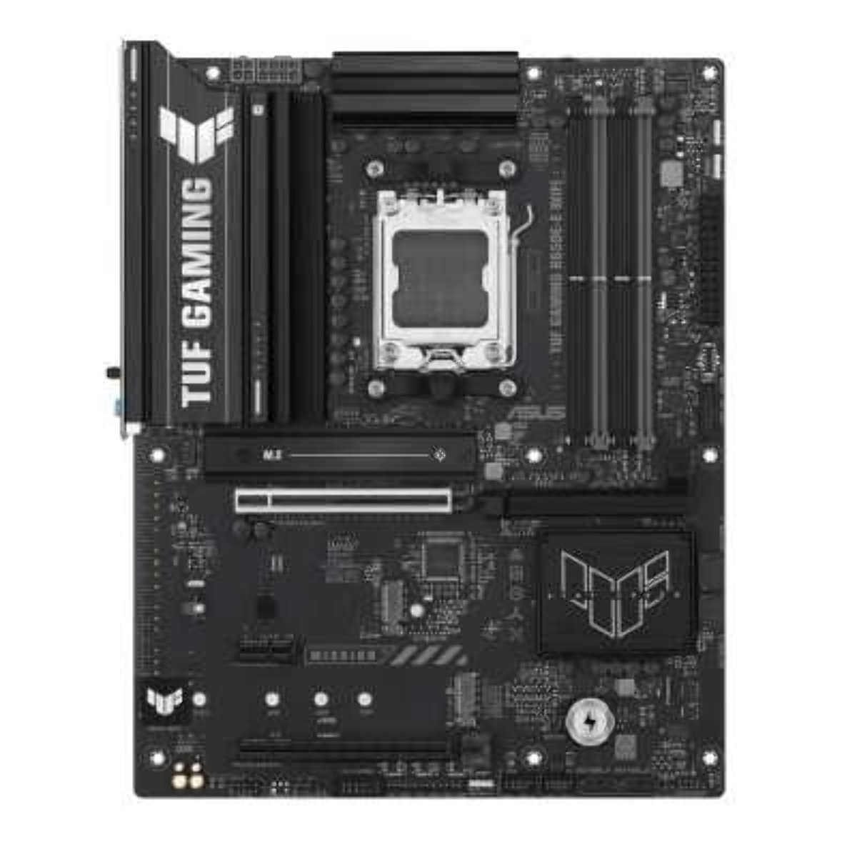 Материнская плата ASUS TUF GAMING B650-E WIFI, AM5, AMD B650, 4xDDR5, 4xSATA, 3xM.2, 1xPCIe 4.0 x16, 1xPCIe 4.0 x4, 1xPCIe x1, DisplayPort, HDMI, 1x2.5Gb LAN, USB Type-C, 5x3.5 мм, 7.1, ATX