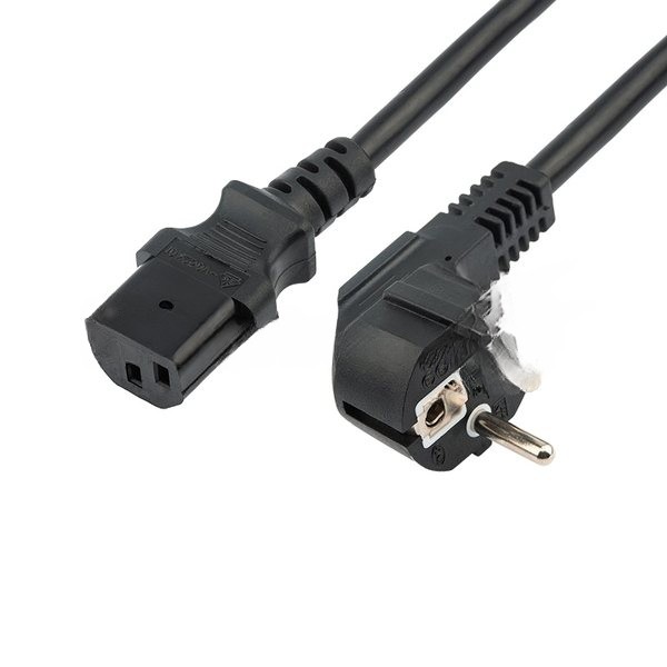Шнур сетевой Rexant СЕЕ 7/7 (Schuko) – IEC 320 C13 3x1,0мм², длина 5м