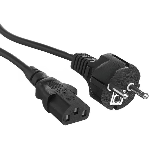 Шнур сетевой Rexant СЕЕ 7/7 (Schuko) – IEC 320 C13 3x0,75мм², длина 3м