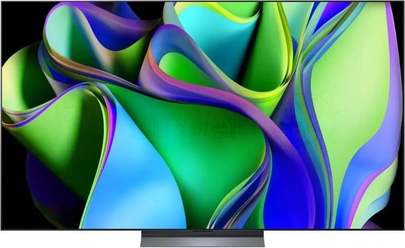 Телевизор LG 77" OLED77C5RLA черный OLED UHD 144Hz Smart TV webOS