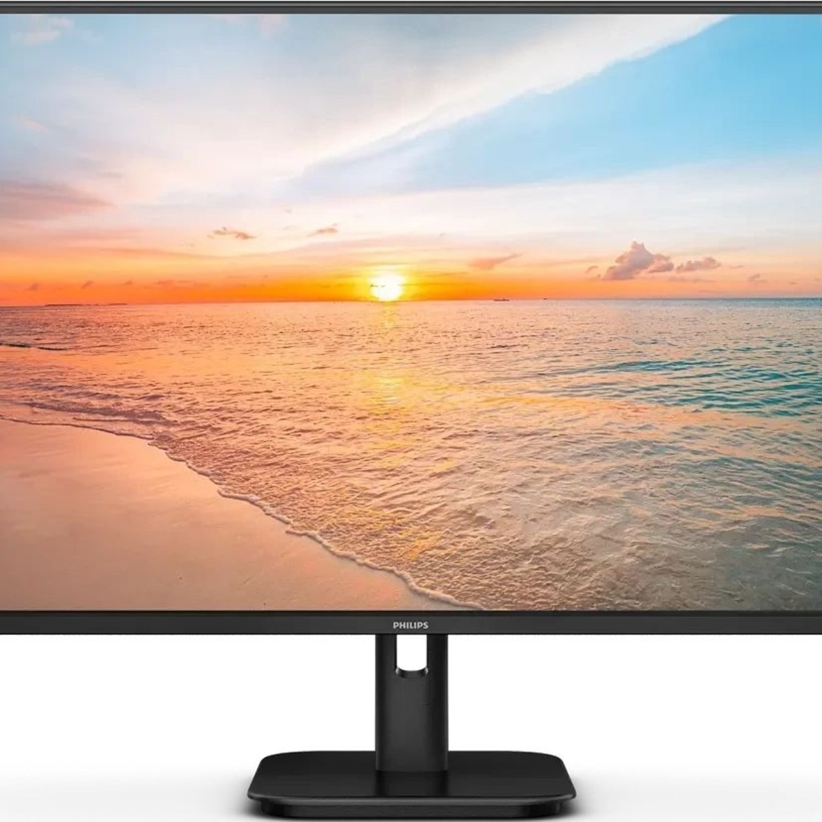 Монитор 27" Philips 27E1N1100D IPS 1920x1080, 100 Гц, 4 мс, 16:9, 250 кд/м², HDMI 1.4, VGA, DVI, 3.5 мм, Adaptive-Sync, черный