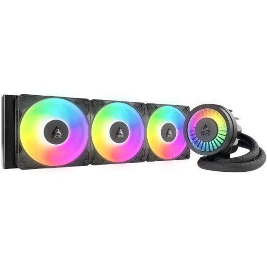 Система жидкостного охлаждения Arctic Cooling Liquid Freezer III Pro 360 ARGB ACFRE00184A черный 120мм алюминий+медь 2500rpm 31db 4-pin