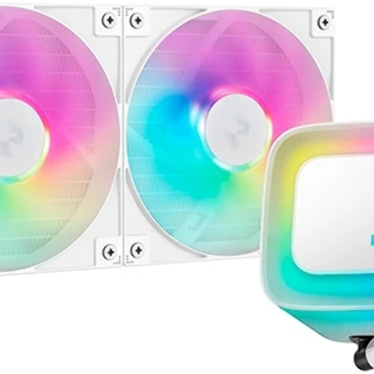 Система жидкостного охлаждения DeepСool LE240 V2 WH (R-LE240-WHAMMN-G-2)