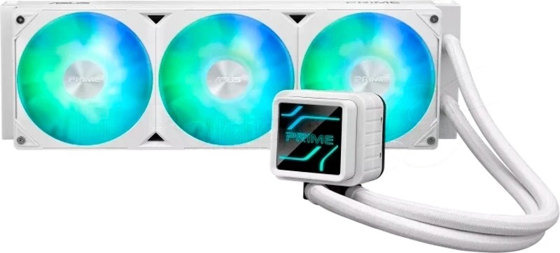 Система жидкостного охлаждения ASUS PRIME LC 360 ARGb WHT/AIO COOLER,3IN1 FAN,REPL LEN