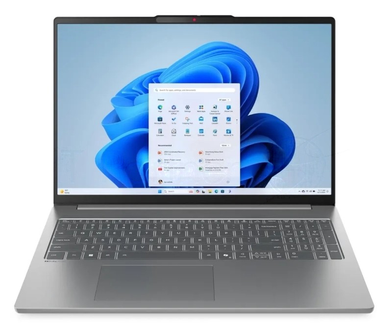 Ноутбук Lenovo IdeaPad Slim 5 16ARP10 16"(1920x1200 IPS)/AMD Ryzen 7 7735HS(3.2Ghz)/16384Mb/512PCISSDGb/noDVD/Int:AMD Radeon 680M/Cam/BT/WiFi/80WHr/war 1y/1.93kg/luna grey/noOS + 100W, RU kbd