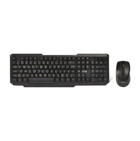Комплект клавиатура+мышь Smartbuy ONE 230346AG беспроводной, USB, 1000 DPI, чёрный
