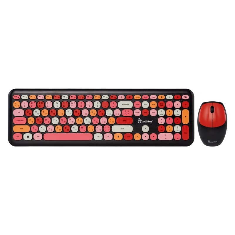 Комплект клавиатура+мышь Smartbuy (SBC-666395AG-K) 666395 черный
