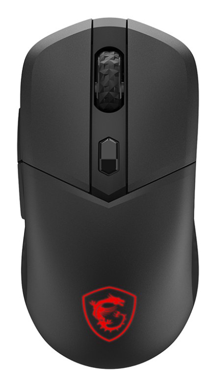 Мышь беспроводная/проводная MSI VERSA 300 черный, 8000 dpi, радиоканал, Bluetooth, USB, кнопки - 6