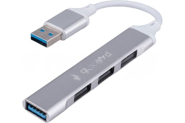 USB-концентратор Gembird UHB-C206, USB, USB 3.0/3xUSB 2.0, USB