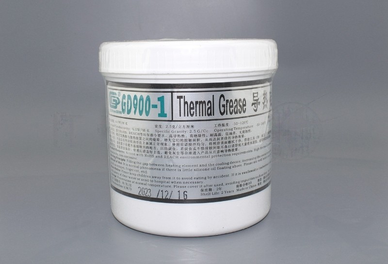 Термопаста GD GD900-1, 1000 г, 6 Вт/(м⋅К), банка