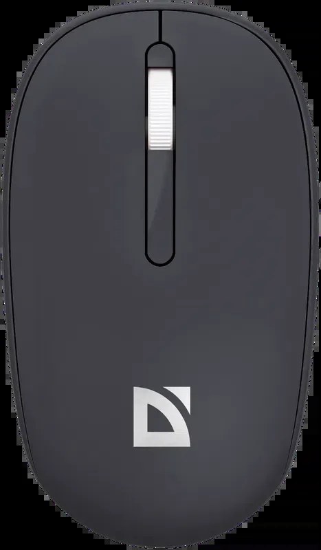 Мышь беспроводная Defender Smart MM-396 черный, 1600 dpi, радиоканал, Bluetooth, USB, кнопки - 3