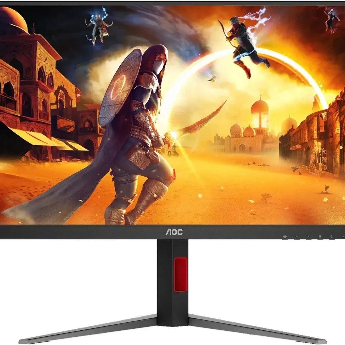 Монитор 27" AOC Q27G4S IPS 2560x1440, 300 Гц, 1 мс, 16:9, 350 кд/м², 2xHDMI, DisplayPort, Flicker Free, Low Blue Light, черный