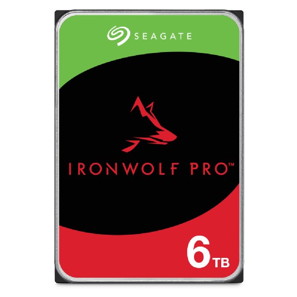 Серверный жесткий диск NAS Seagate IronWolf Pro 6Tb ST6000NT001 512E 3.5" SATA 6Gb/s 7200rpm