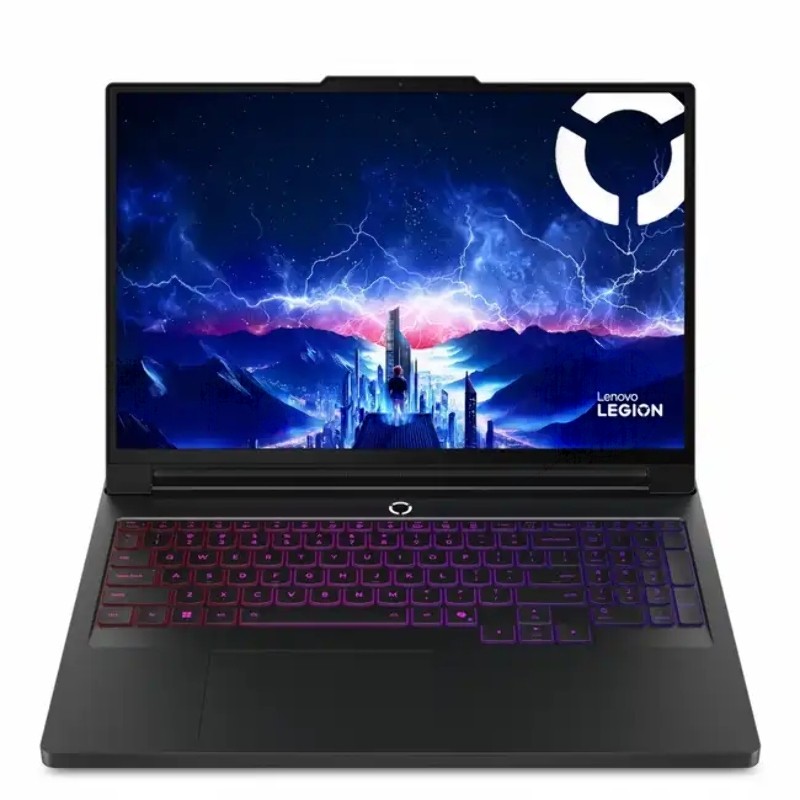 Ноутбук Lenovo Legion Pro 7 16IAX10H 16"(2560x1600 OLED 240Hz)/Intel Core Ultra 9 275HX(2.2Ghz)/64Gb/1Tb SSD/noDVD/Ext:NVIDIA GeForce RTX 5090(24576Mb)/Cam/BT/WiFi/99WHr/war 1y/2.57kg/eclipse черный/Win11Home + 400W, RU kbd