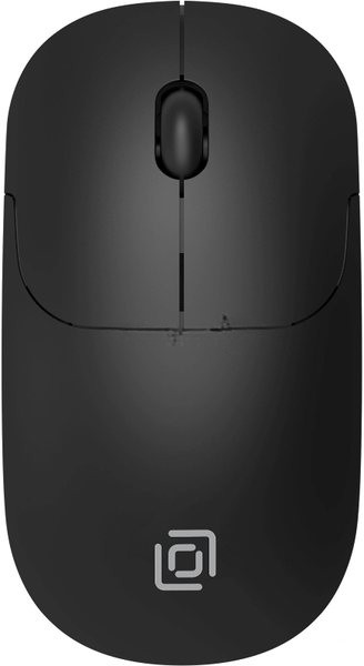 Мышь беспроводная Oklick 202MW черный, 1000 dpi, радиоканал, USB, кнопки - 3