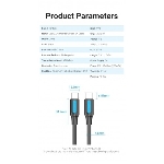 Кабель Vention USB 2.0 CM/CM 5А PD100W - 2м. черный, шт.